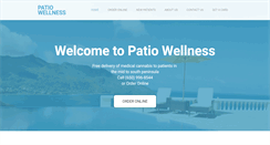 Desktop Screenshot of patiowellness.com